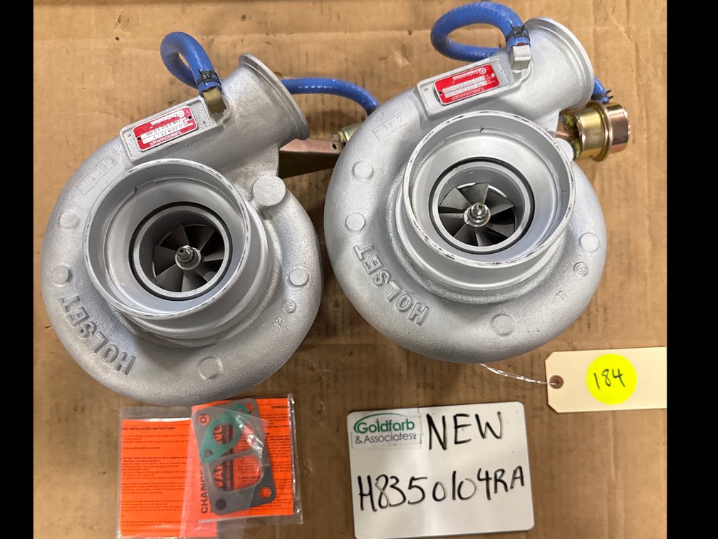 (2 x Bid) H8350104R (3539369) New AfterMarket Rotomaster HX35W Turbocharger fits Cummins Dodge 5.9l Engine
