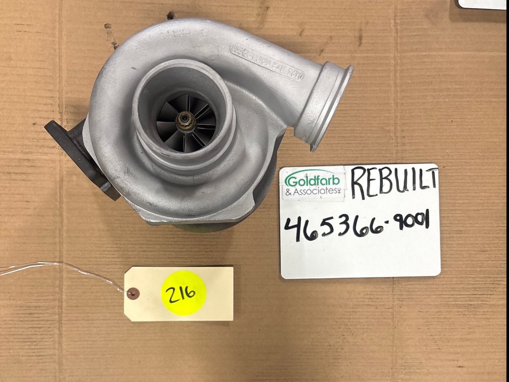 465366-9001 (3520964299) Rebuilt Garrett T04B81 Turbocharger fits Mercedes Benz Truck NG 73 OM352A Engine