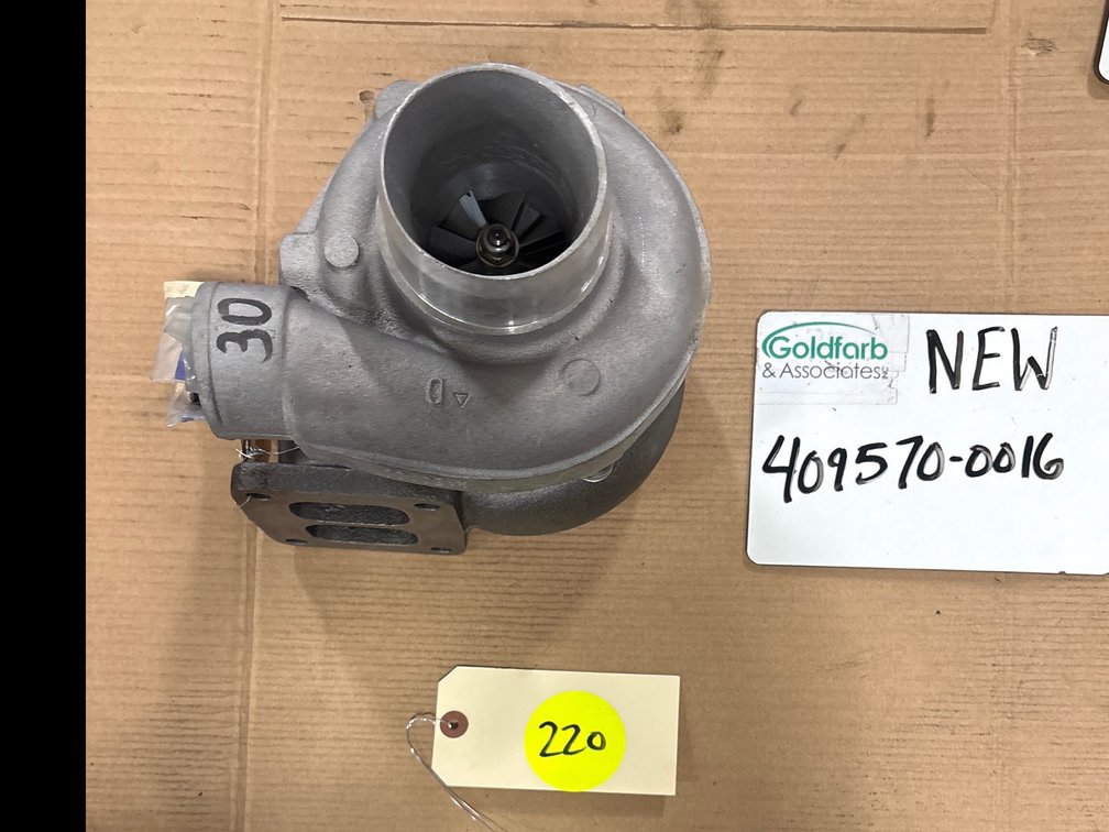 409570-0016 (408105-0216 ,409570-0017 ,409570-0018 ,156836 ,684237C91) New Garrett T04B18 Turbocharger fits Navistar DT414 Engine