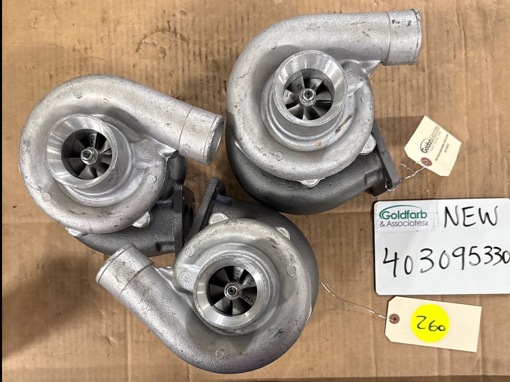 (3x Bid) 403095330 (198199) New Schwitzer S2BS038 Turbocharger fits Engine