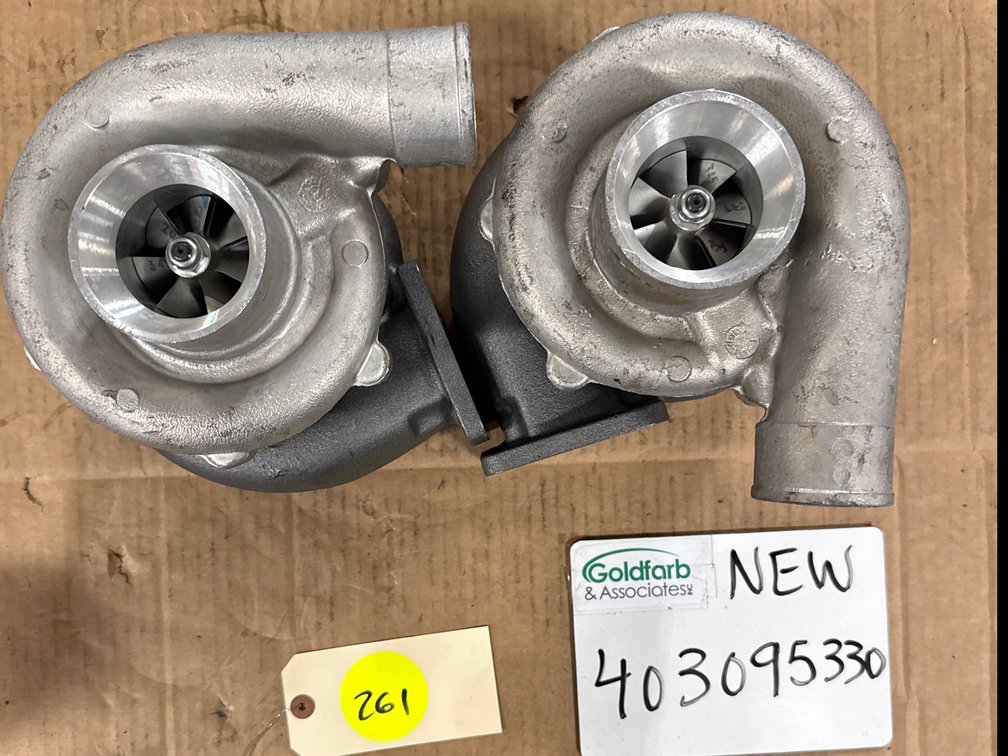 (2x Bid) 403095330 (198199) New Schwitzer S2BS038 Turbocharger fits Engine