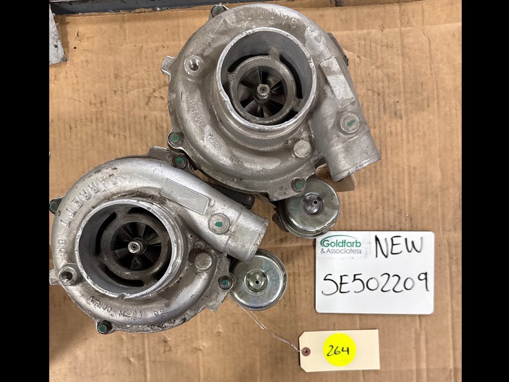 ( 2 x Bid) SE502209 (RE66118 ; 466979-0003) New Garrett GT3571 Turbocharger fits John Deere 6068HFN51 Engine