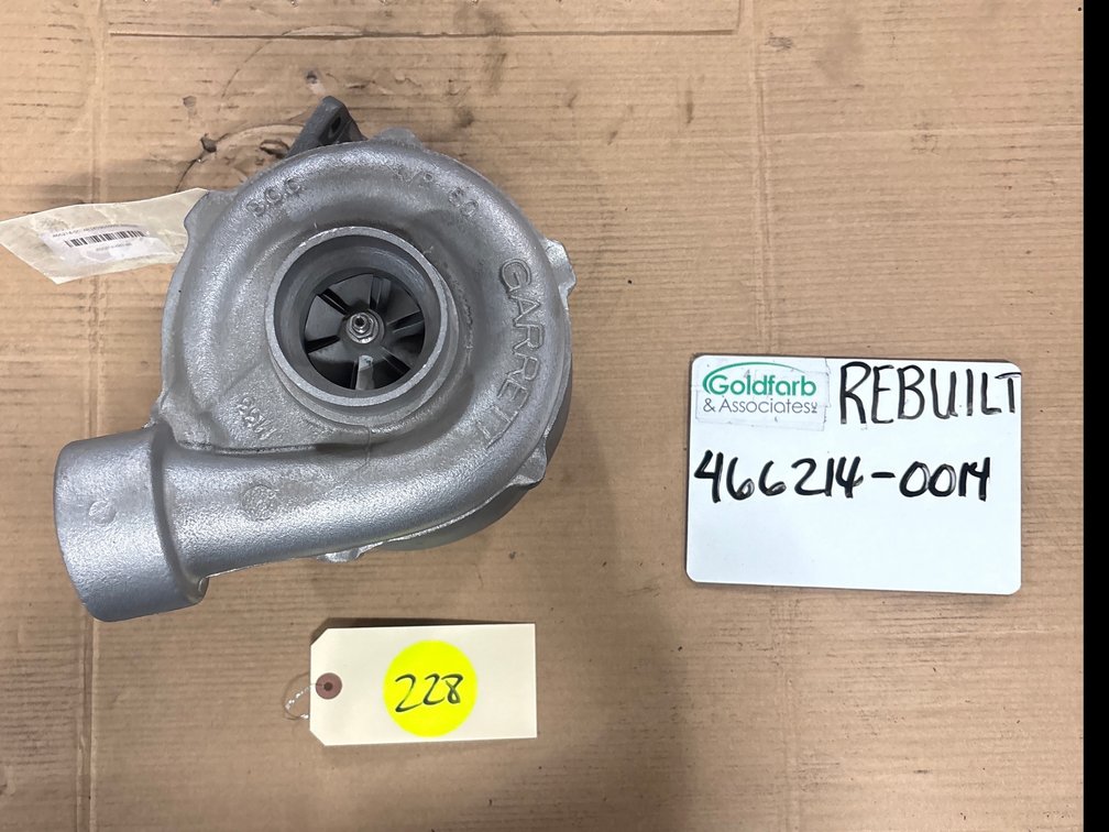 466214-0014 (40960999) Rebuilt Garrett TB4122 Turbocharger fits Mercedes Engine