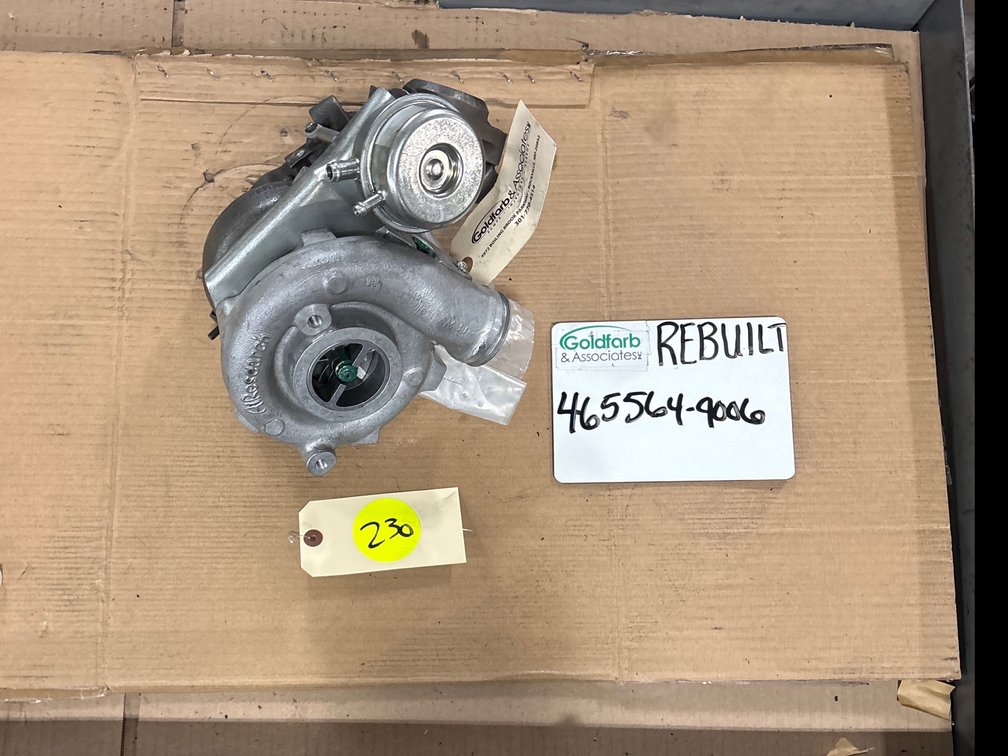 465564-9006 (E0ZE9G438FA) Rebuilt Garrett TB0307 Turbocharger Fits Ford Engine