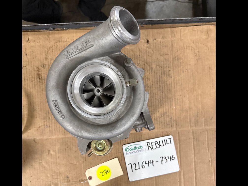 721644-7346 (FK240014A) Rebuilt Garrett 12.6L XE355C Turbocharger fits DAF Engine