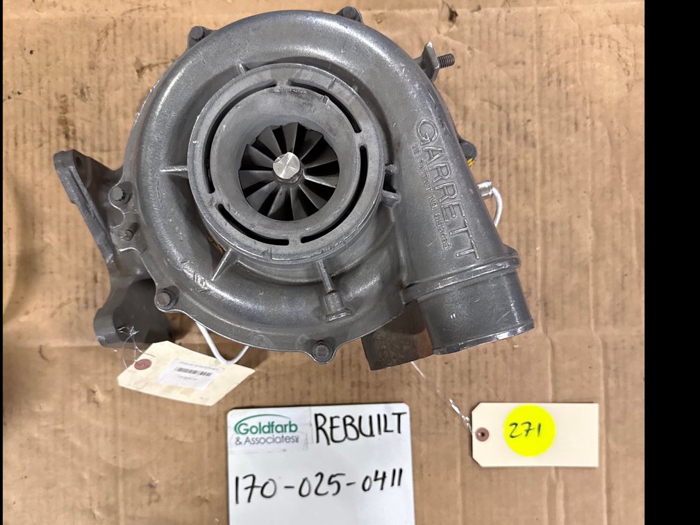 170-025-0411 Rebuilt Damaged Garrett GT3788LVA Turbocharger fits Chevy Duramax Engine