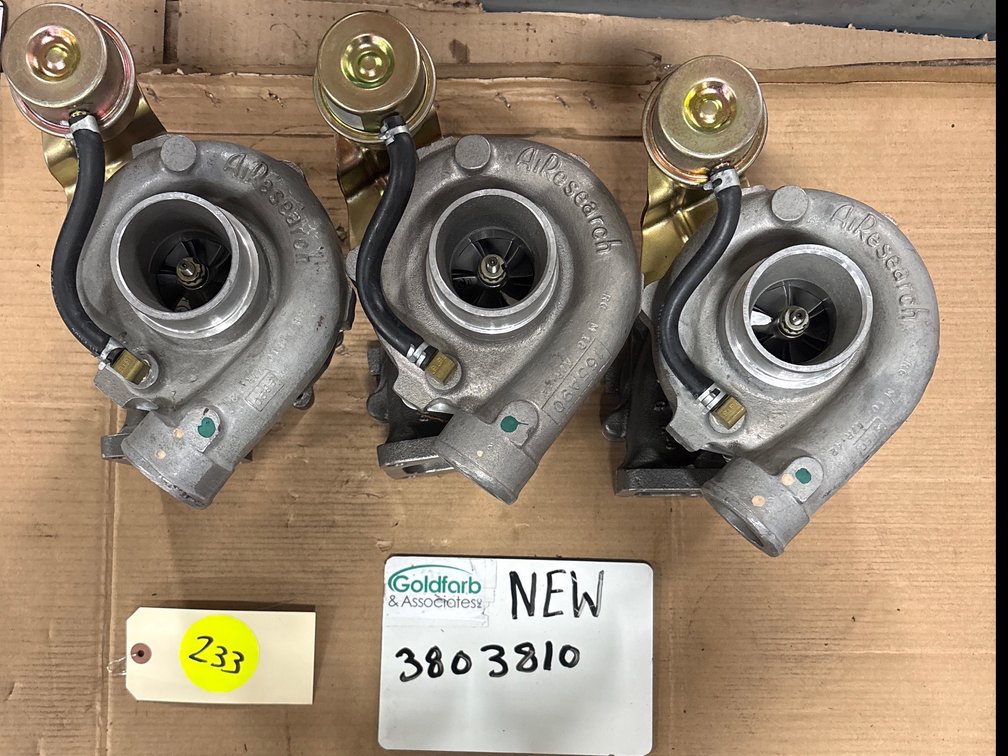 (3 x Bid) 3803810 (466124-0007; C012703750-5) New Garrett TB3103 Turbocharger Fits Cummins 6AT.34 L634TA Engine