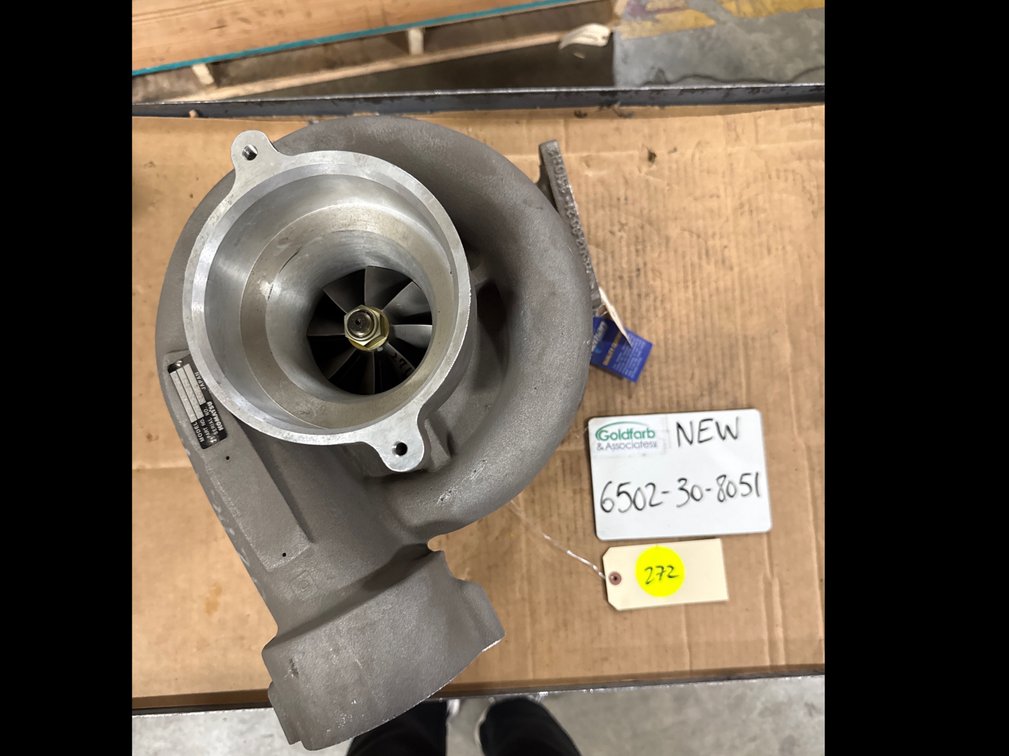 6502-30-8051 (KTR130-C-10D-3) New Turbocharger Fits Komatsu Diesel Engine