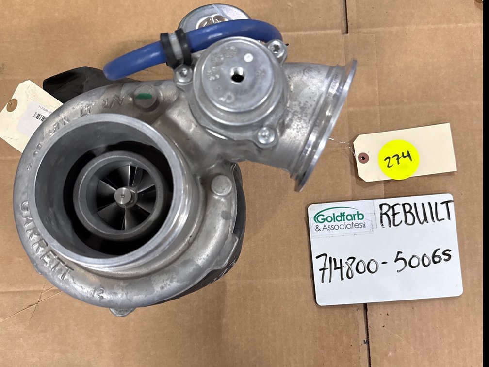 714800-5006S (GTA3576BDL) Rebuilt Detroit Diesel Turbocharger Fits Series 50 Engine