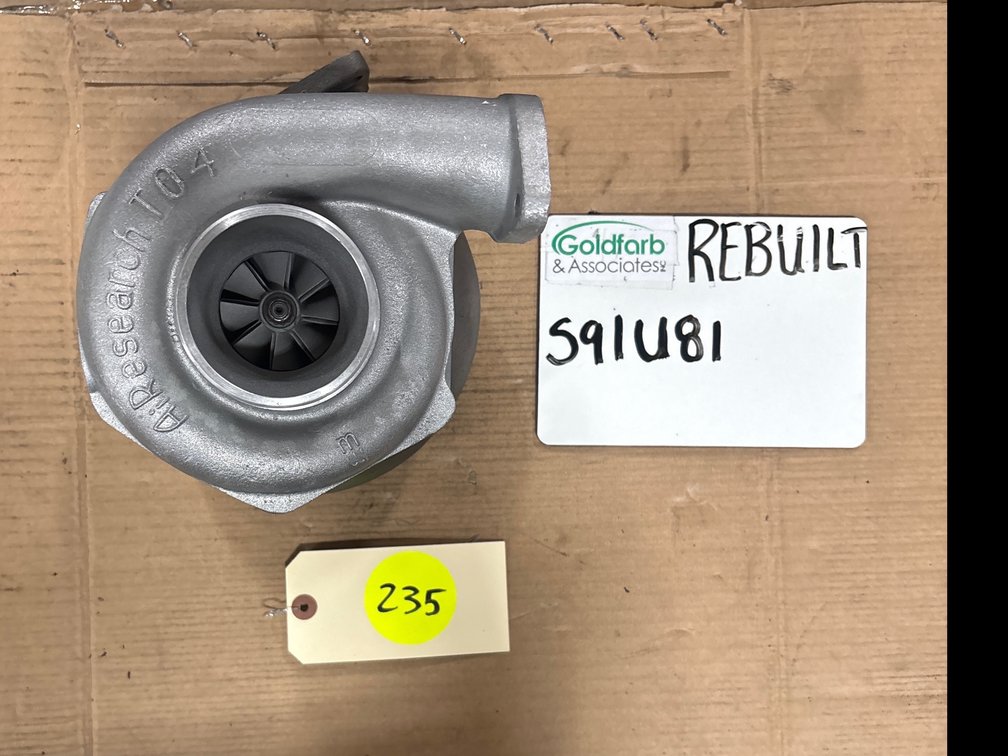S91u81 Rebuilt Airesearch Mercedes T04b27 Turbocharger