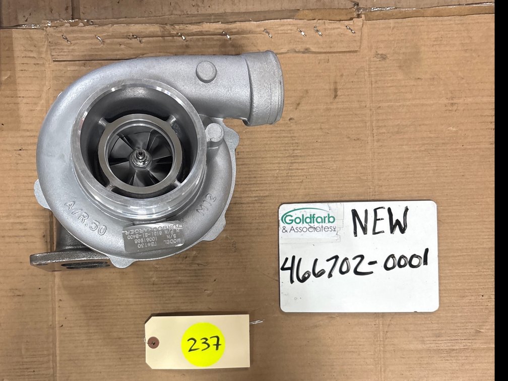 466702-0001 (6151-81-8400) Aftermarket New Garrett TB4130 Turbocharger fits Komatsu S6D125B Engine