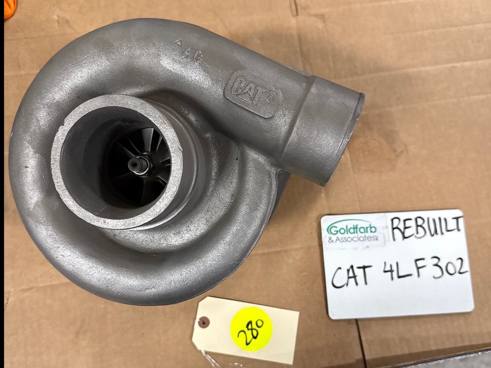Rebuilt Schwitzer Cat 4LF302 (AR 3.36) Turbocharger