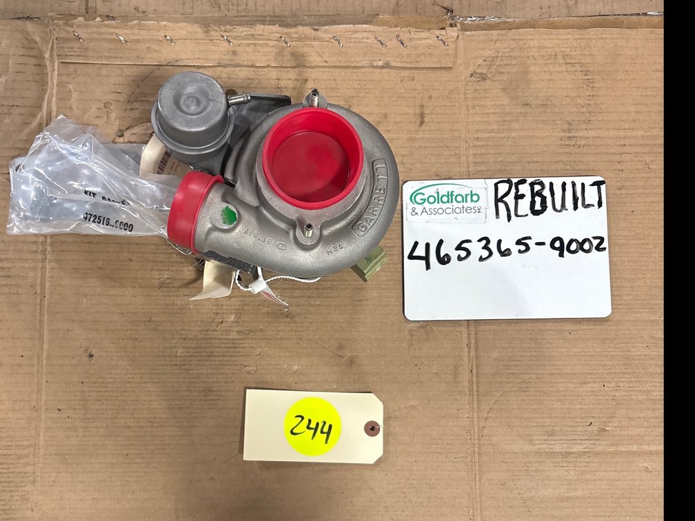 465365-9002 (10120996) Rebuilt Garrett TB2521 Turbocharger Fits Pontiac Engine