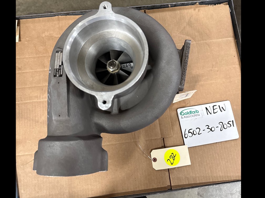 6502-30-8051 (KTR130-C-10D-3) New Turbocharger Fits Komatsu Diesel Engine
