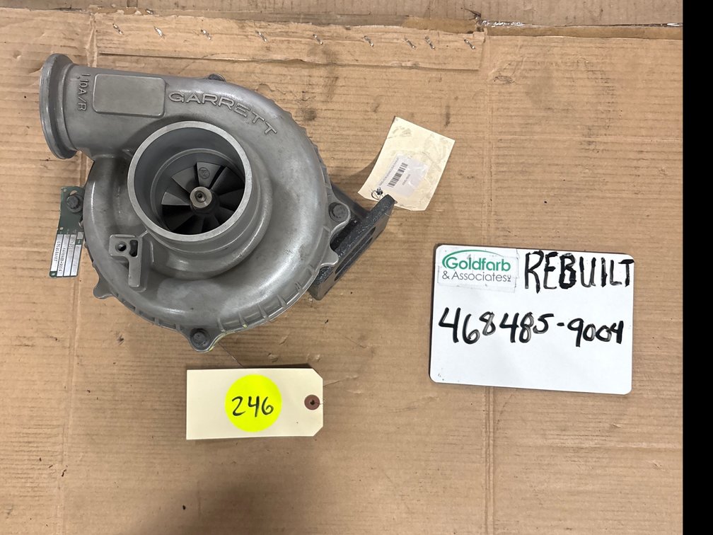 468485-9004 (4684855004, 2T-208) Rebuilt Garrett TP38 Turbocharger fits Ford F250/350, E-Series Engine
