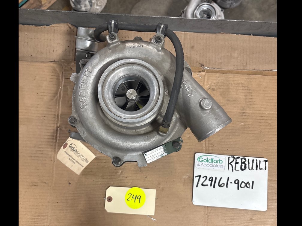 729161-9001 (729161-9001R) Rebuilt Garrett GT3776S Turbocharger fits Industrial I530E Engine