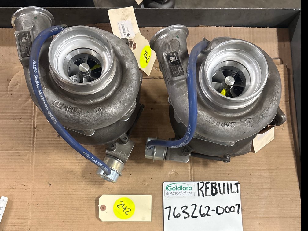(2 x Bid) 763262-0007 (763262-0007N) New Garrett GTA4082BS Turbocharger fits SCANIA Engine