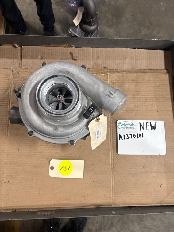 A1370101 (4C3Z-6K682-AA, 4C3Z-6K682-CD ,743250-5024) Aftermarket New GT3782VA Turbocharger fits Ford 6.0L Power Stroke