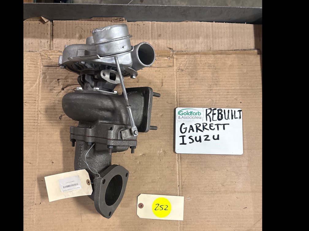 Rebuilt Garrett Isuzu Turbocharger