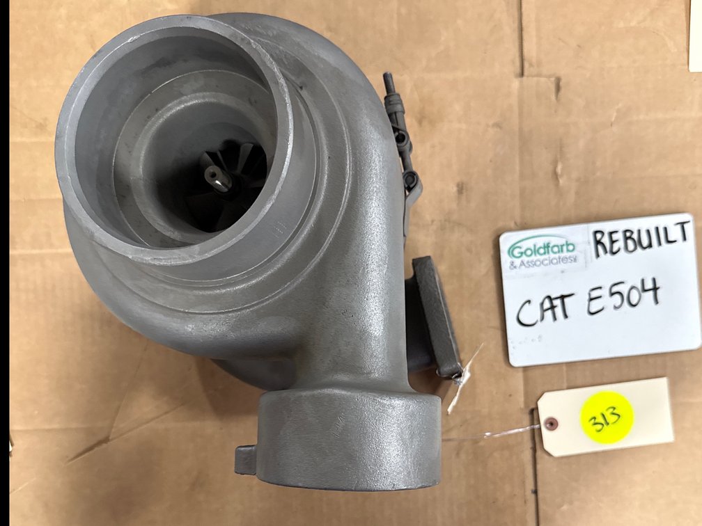 Cat E504 (1.60 A/r) Turbocharger Rebuilt
