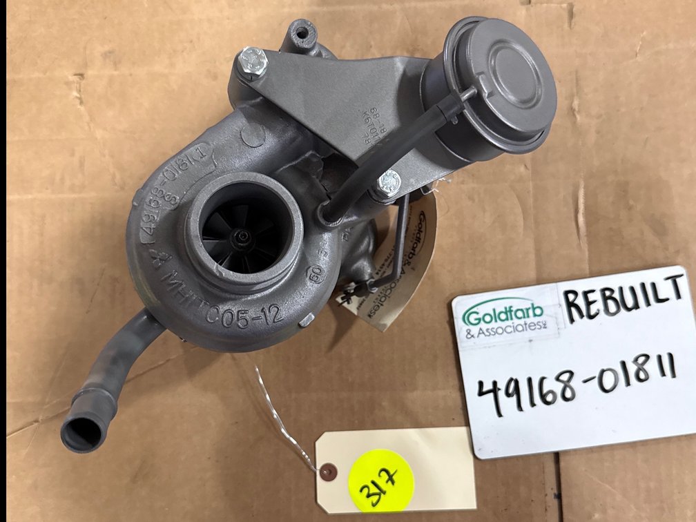 49168-01811 (MD080112) Rebuilt TC05 Turbocharger fits Mitsubishi Cordia Engine