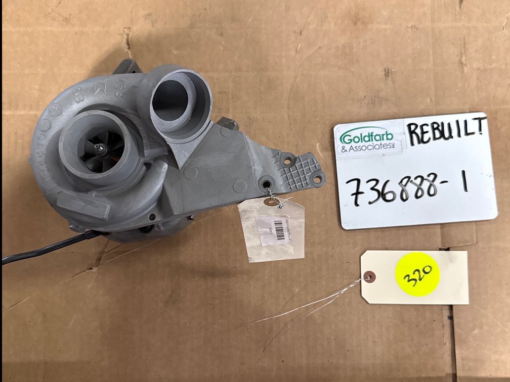 736888-1 (A6470960199) Garrett Mercedes Dodge Sprinter Turbocharger Fits 2.7 Diesel Engine