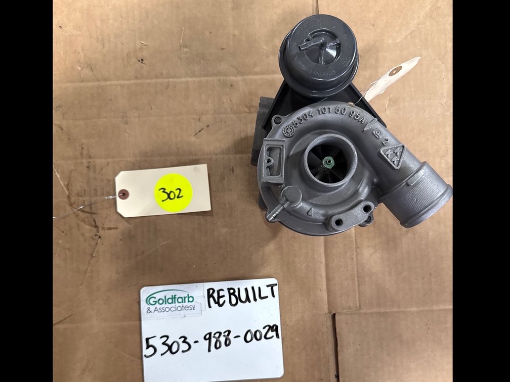 5303-988-0029 (058-145-703J) Rebuilt Schwitzer K03 Turbocharger fits Audi 1.8-5V longs Engine