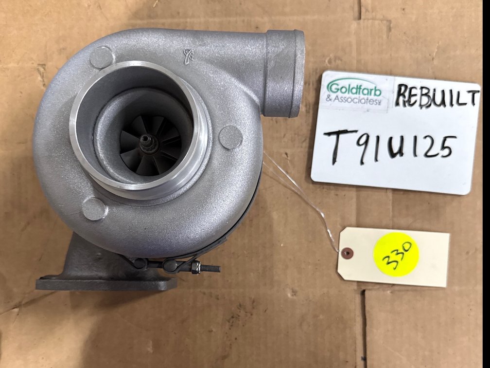 T91U125 Rebuilt Garrett TE0688 Turbocharger fits Mack Engine