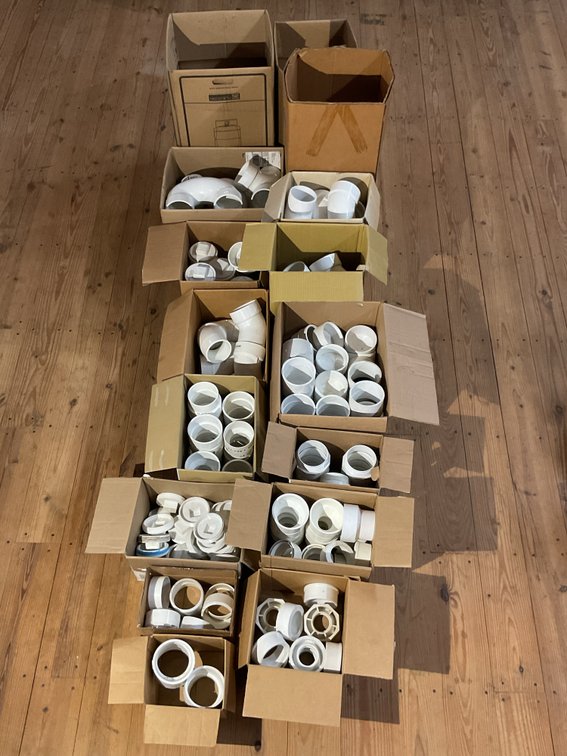 4” PVC fittings