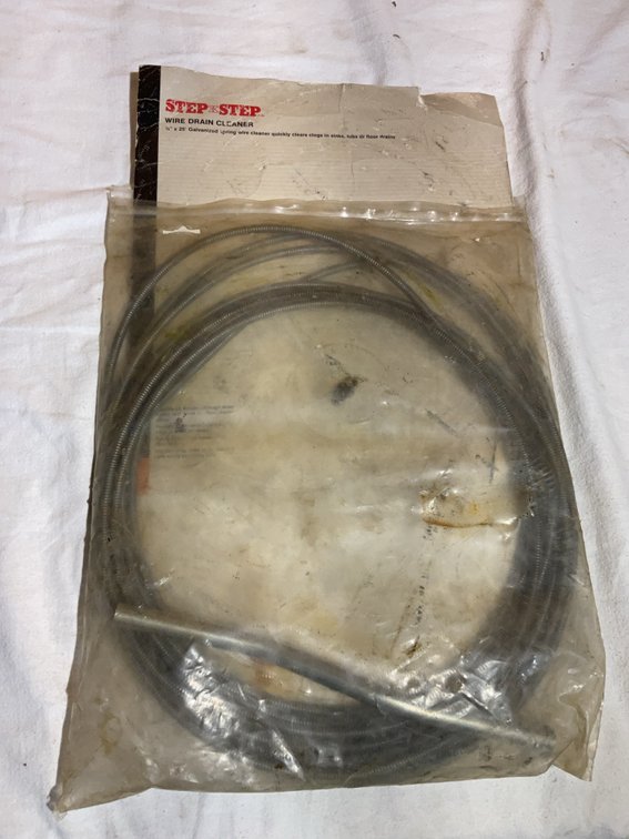Wire drain cleaner