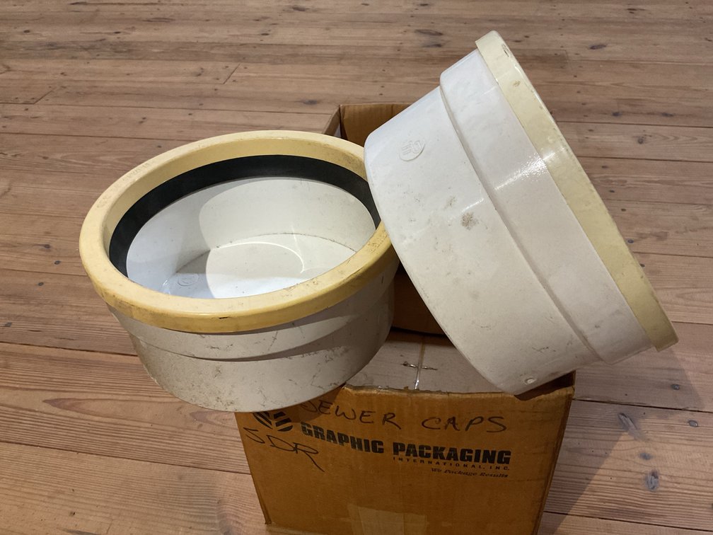 2 pcs 8” SDR caps