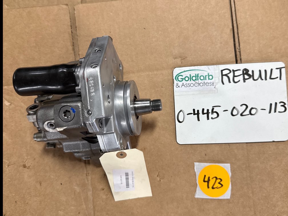 0-445-020-113 (0-986-437-370 ; 4983416) Rebuilt Bosch CP3 Injection Pump fits Cummins 6.7L ISB Mid-Range Engine