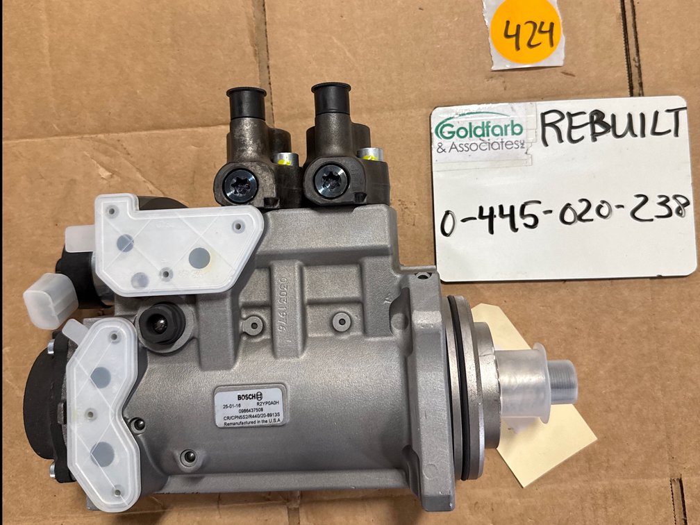 0-445-020-238 (0-445-020-237; 0-445-020-186; 0-986-437-508; A4720901050) Rebuilt Bosch Injection Pump Fits Detroit Diesel Freightliner Mercedes DD15 CPN5 Diesel Engine