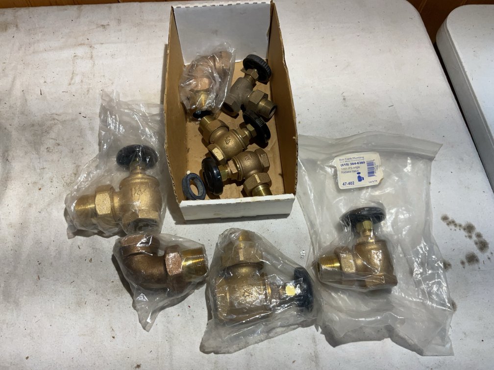 Brass valves and fittings