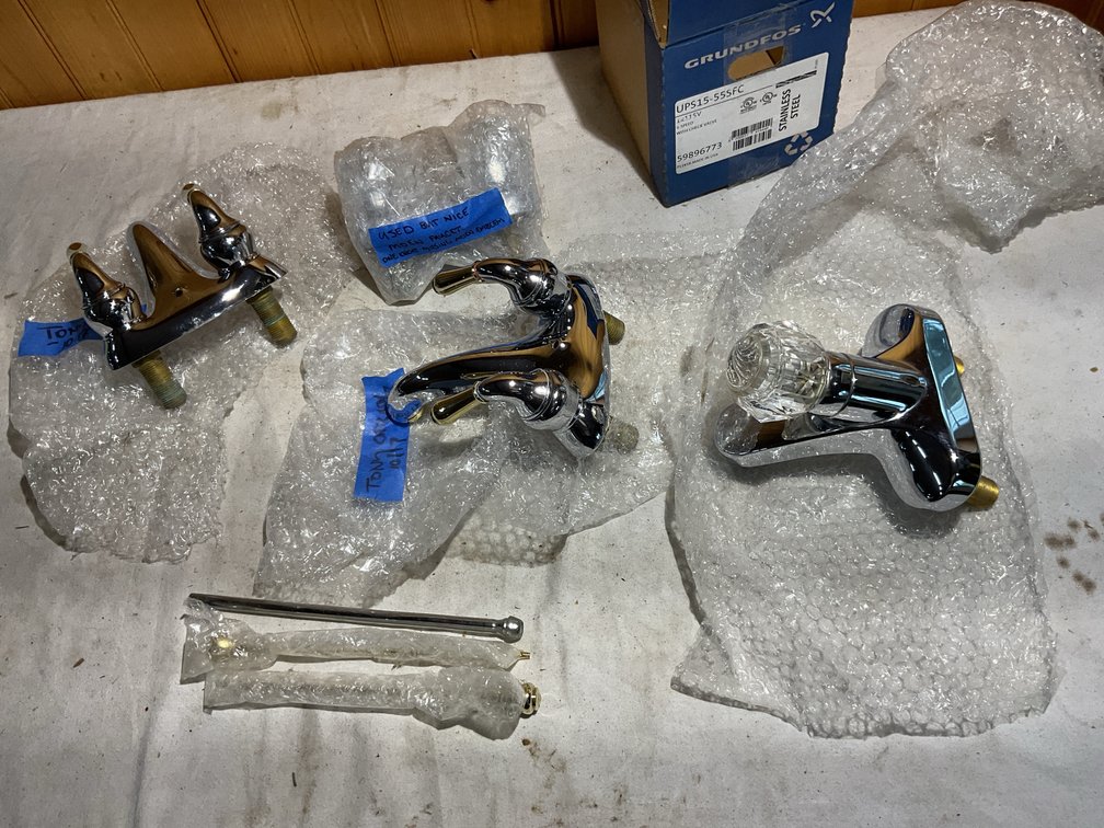 4 faucets