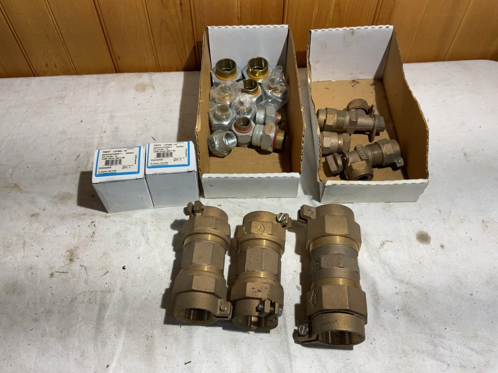 Specialty large brass and other fittings