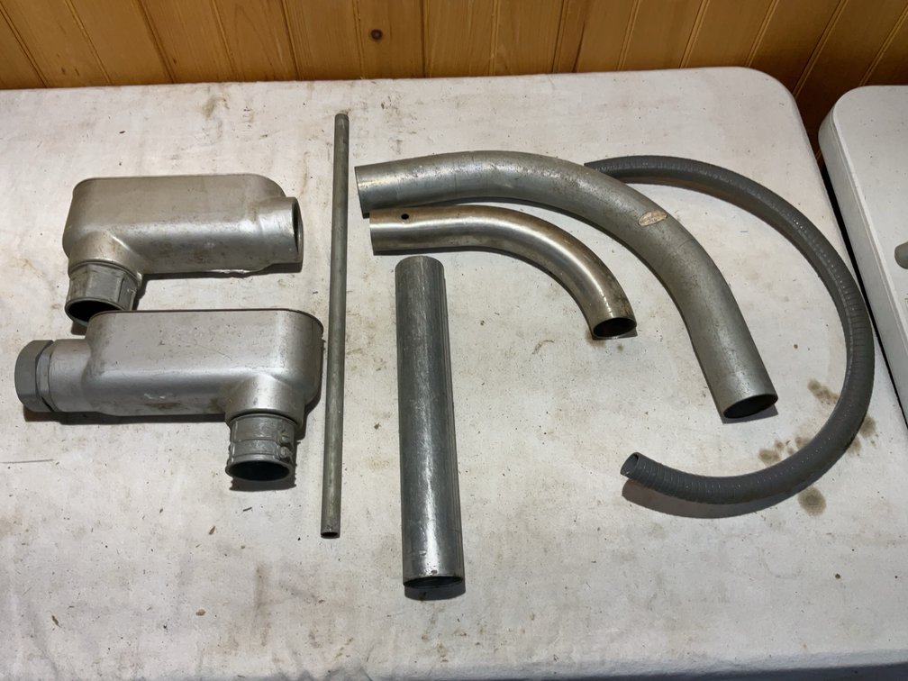 Miscellaneous electrical pipes and connectors