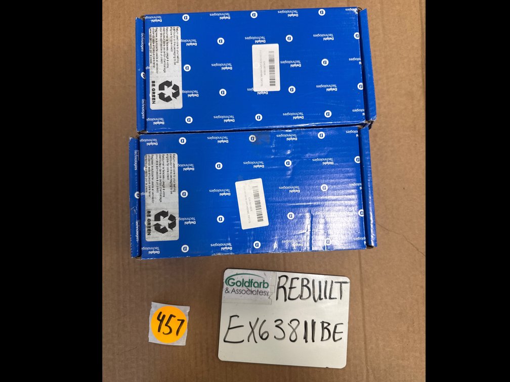 (2 x Bid) EX63811BE (AP63809BE; DE510) Rebuilt Delphi BE Code HEUI Fuel Injector fits Navistar 7.6L DT466 Engine