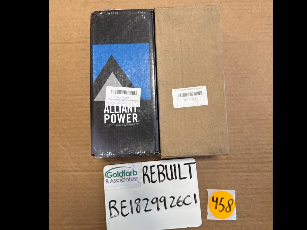 (2 x Bid) BE1829926C1 (1829839C94) Rebuilt International BE Code HEUI Fuel Injector fits Navistar DT466E Engine