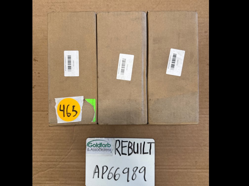 (3 x Bid) AP66989 (1848489C91; 5010983R91) Rebuilt G2.9 Fuel Injector Fits Navistar DT466 Diesel Engine
