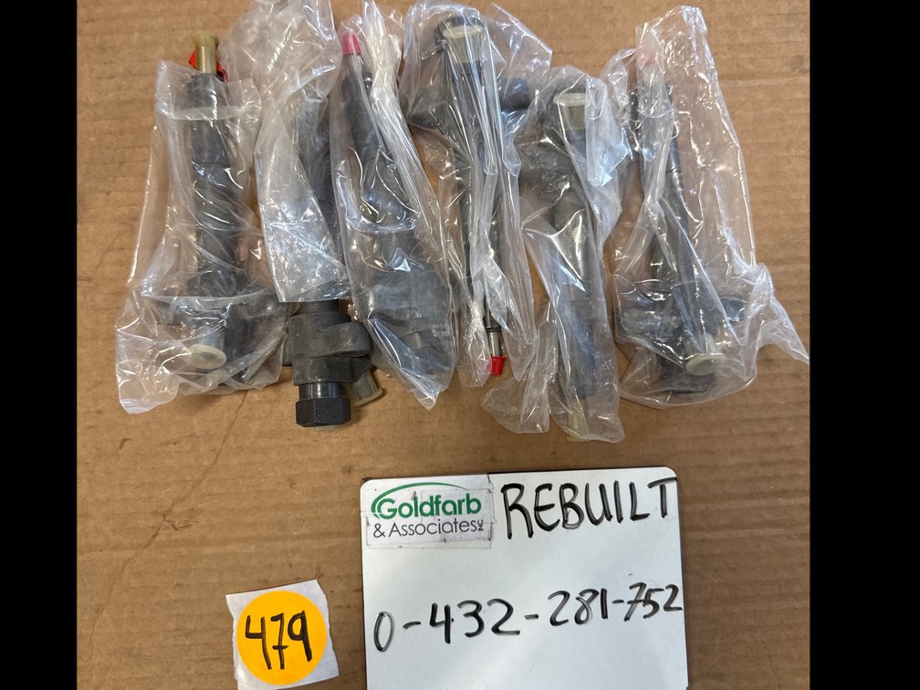 (6 x Bid) 0-432-281-752 Rebuilt Bosch Mechanical Fuel Injector fits GMC Engine