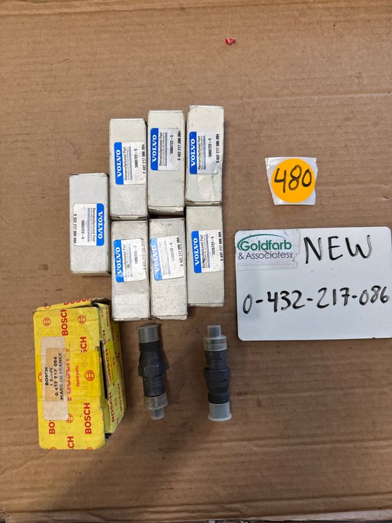 (9 x Bid) 0-432-217-086 (0432217086 ,KCA30SD27/4 ) New Bosch Mechanical Fuel Injector fits Diesel Engine