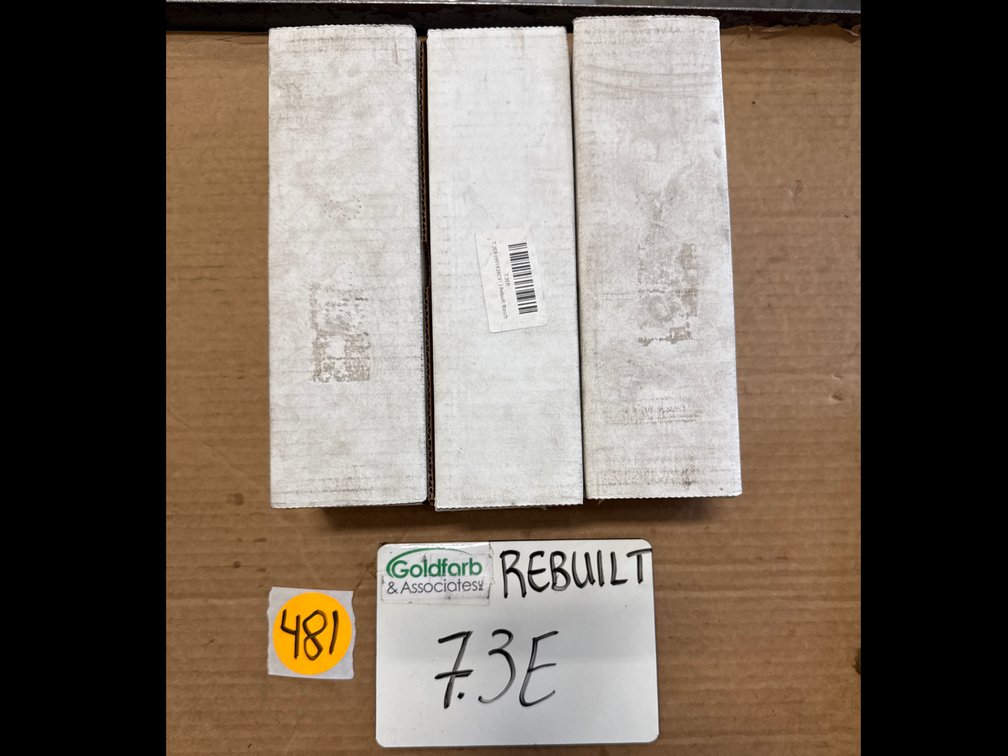(3 x Bid) 7.3E (991838C91 ) Rebuilt Mechanical E Code Fuel Injector fits 7.3L IDI Engine