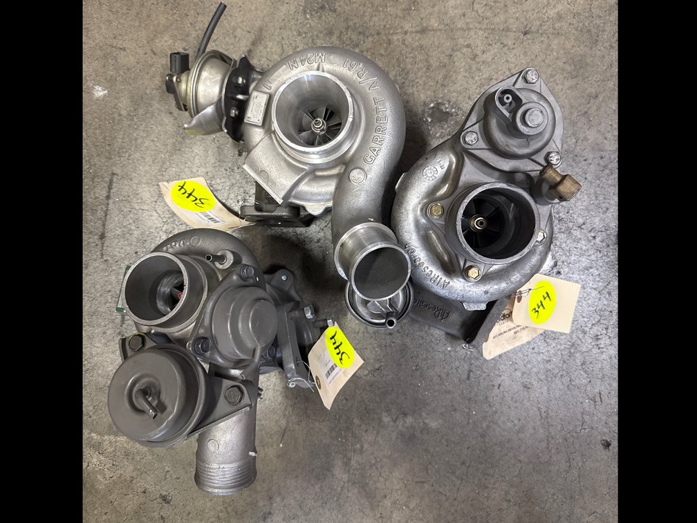 New/Reman/Damaged Reman Small Turbochargers