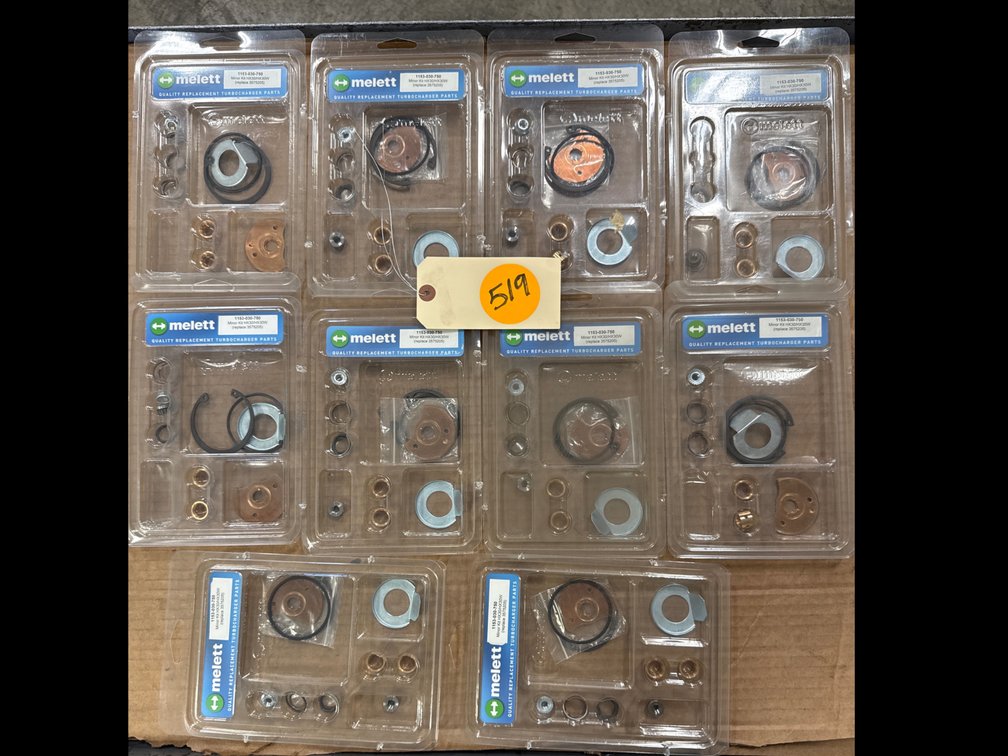 (10 x Bid) 1153-030-750 (3575205) New Melett HX30 Turbocharger Repair Kits