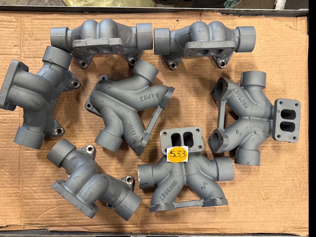 (7 x Bid) 3937467 New Holset T3 Exhaust Manifold Fits Cummins Tier 3 Construction 8.3 L C Diesel Engine