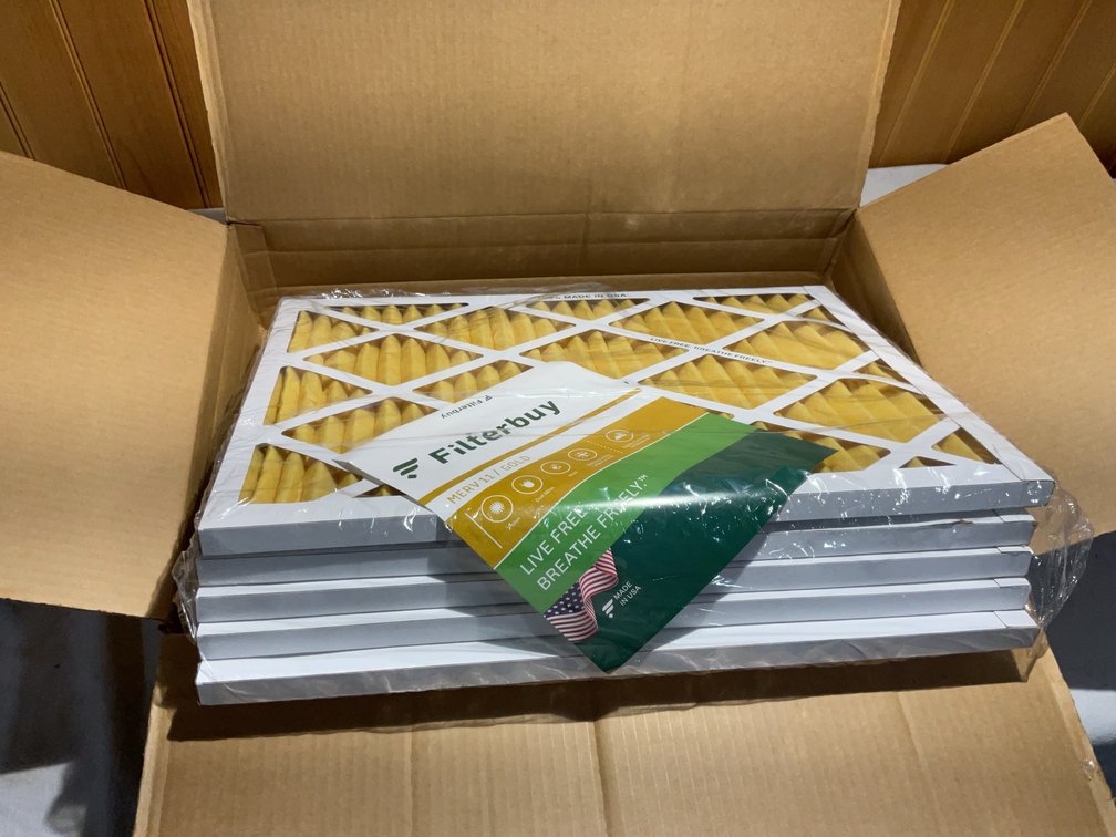 5 pcs new 16” x 22” filters