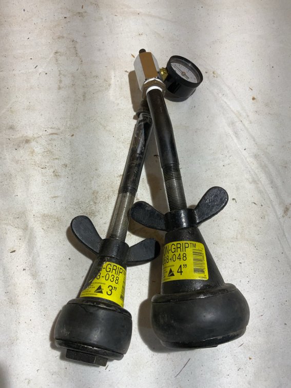 3” & 4” Iron-Grip plugs