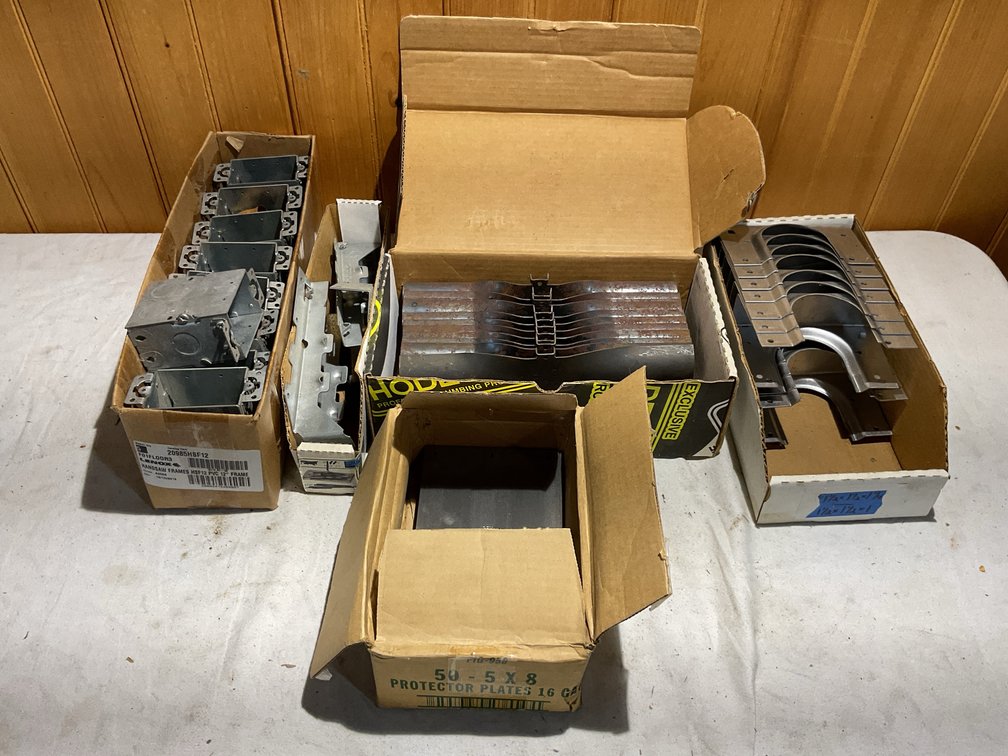 Miscellaneous metal plates, mounts, and guards