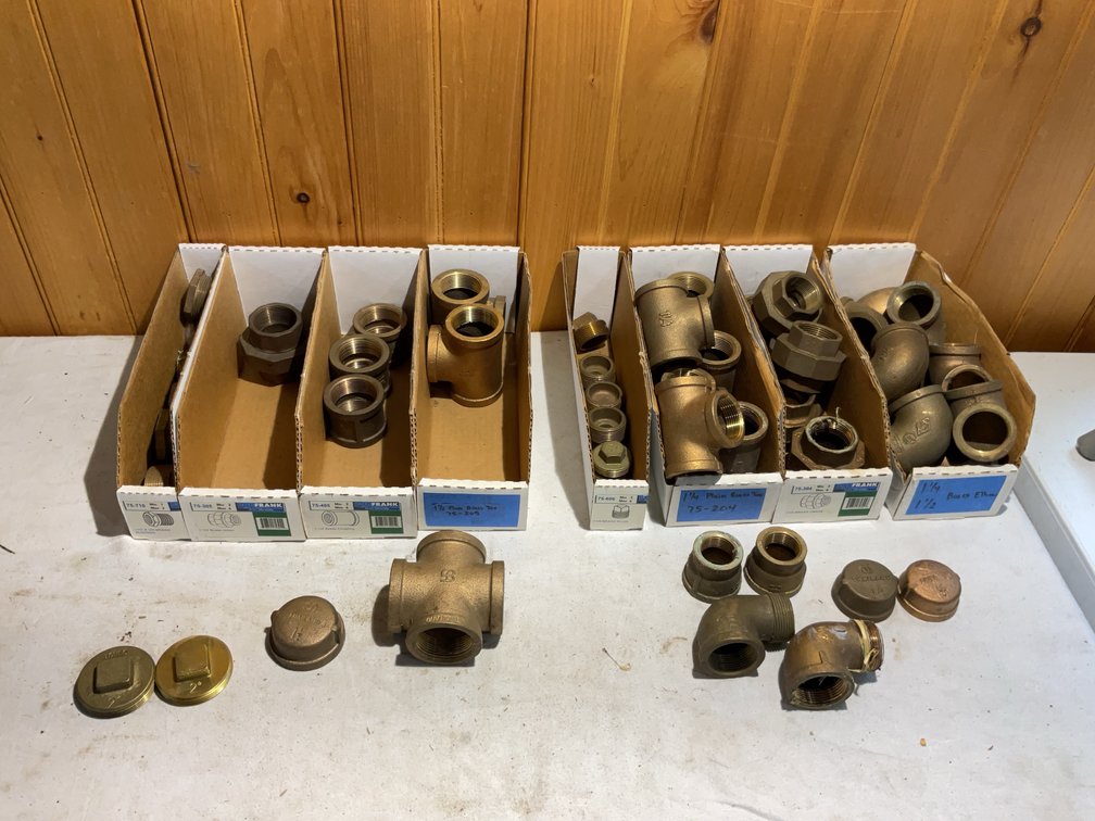 Brass fittings